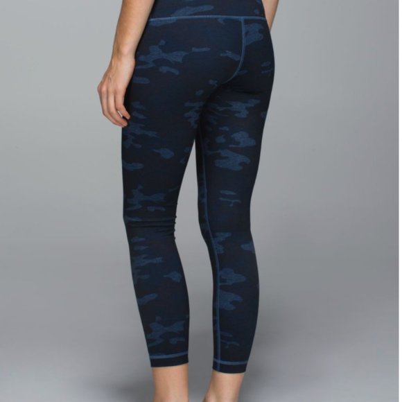 lululemon athletica Pants - Lululemon Leggings High Times Blue Camo